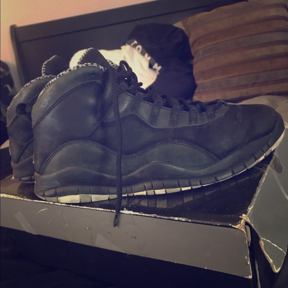Retro Air Jordan 10 Stealth - Picture 1 of 5